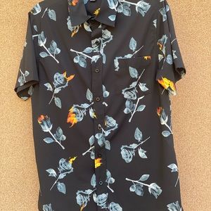 USED Just Attitude Button Up Shirt